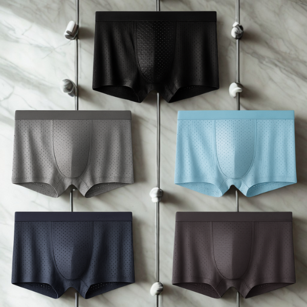 Bamboo Fiber Boxer Briefs (Pack of 5)