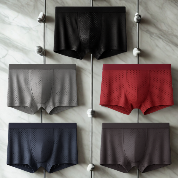 Bamboo Fiber Boxer Briefs (Pack of 5)