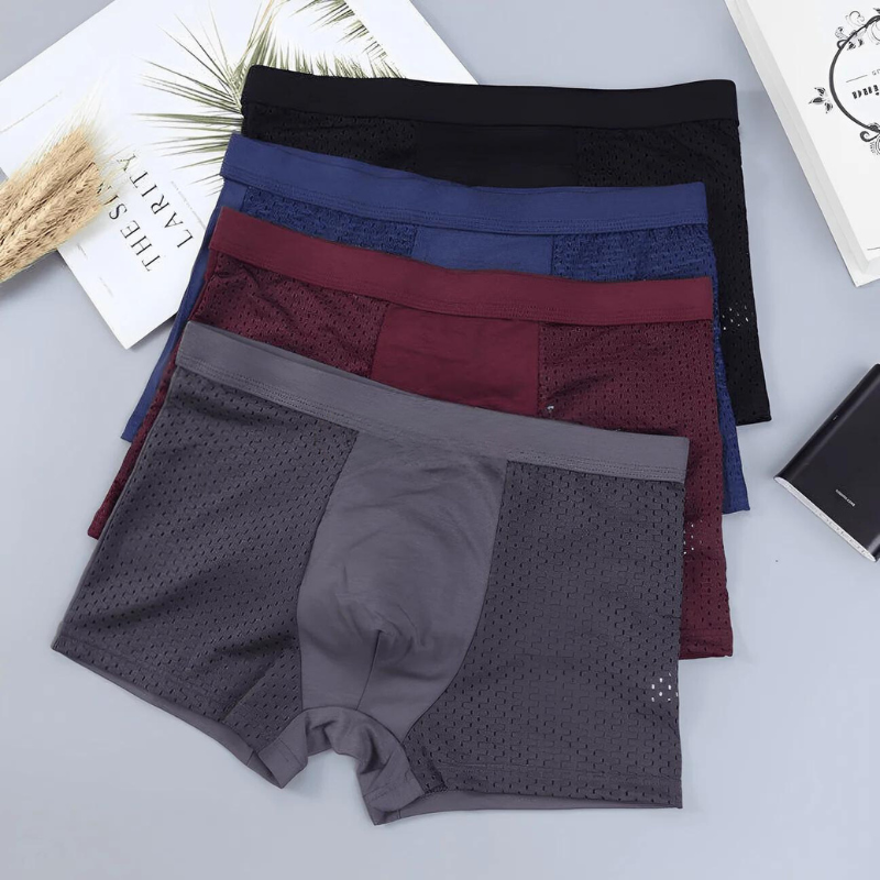 Nieuwe Bamboevezel Boxershorts (3 Boxershorts + 2 Gratis)