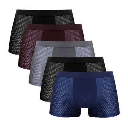 Nieuwe Bamboevezel Boxershorts (3 Boxershorts + 2 Gratis)